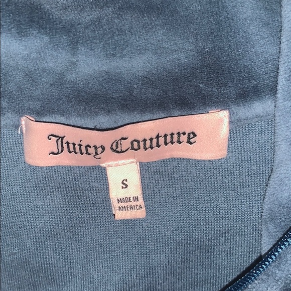 juicy couture luxe velvet track jacket - Picture 2 of 5